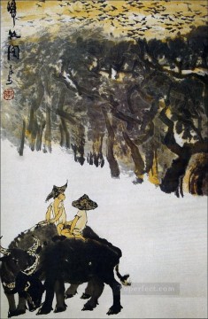 Li keran 2 traditional Chinese Oil Paintings